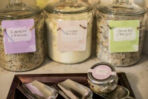 Boutique Jars Available at Evangeline Tampa Spa